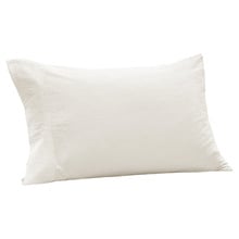 Carmine Washed Cotton Pillowcases (Set of 2)